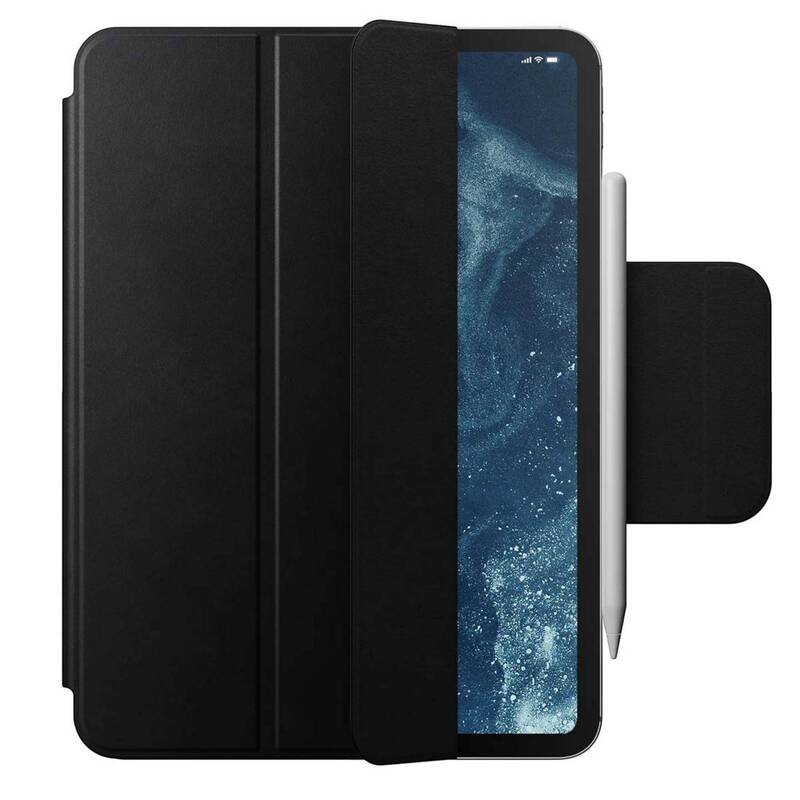 Nomad Tablet Hülle FlipCase für iPad Pro 11" M4/M5 Schwarz Leder mit - 0856500013299