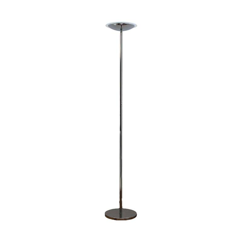 Lindby Stehlampe Malea LED dimmbar chromfarben 180cm elegante Leuchte Lampe - 6291105709613