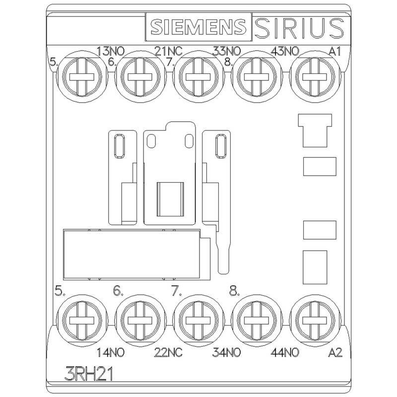Siemens Hilfsschütz Schütz Relais S00 AC110V 3 Schließer 1 Öffner 50 60 Hz 3 A - 4011209847576