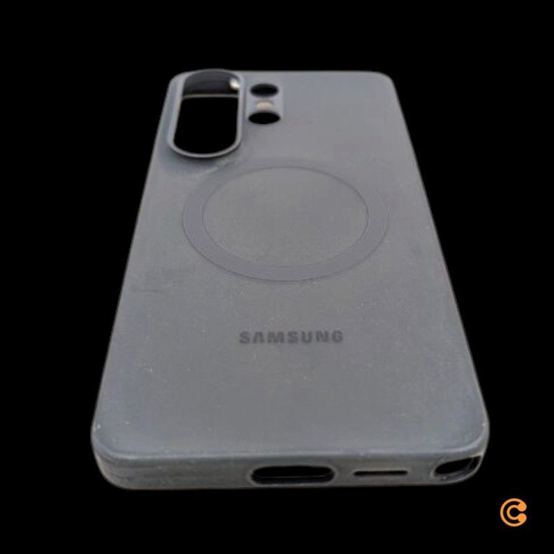 Samsung Hülle Backcover Schutzhülle Galaxy S26 Ultra Schwarz Silikon Magnet Case - 8806097887225