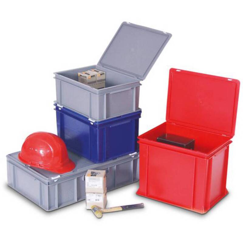 BRB Lagertechnik Stapelbehälter lebensmittelgeeignet 21l rot 400x300x235mm 1 St. - 2050005344867