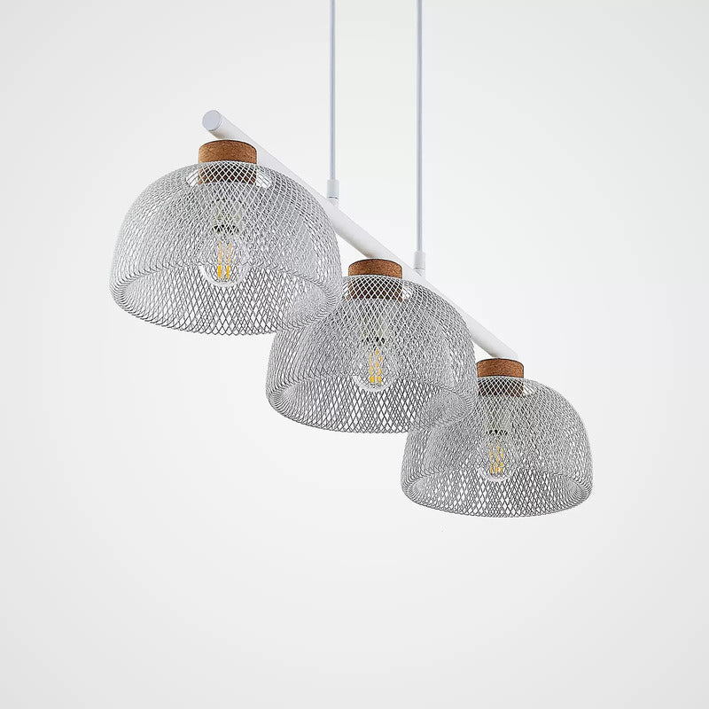 Lindby Louk Pendellampe 3-flammig weiß Deckenlampe Hängelampe Hängeleuchte Lampe - 4251096593594