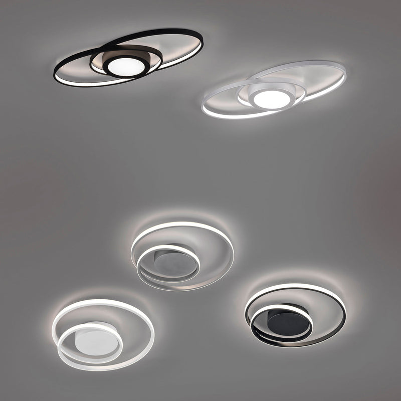 Reality Deckenleuchte dimmbar LED Lampe Leuchte titanfarben 3000K 57x23cm - 4017807446227