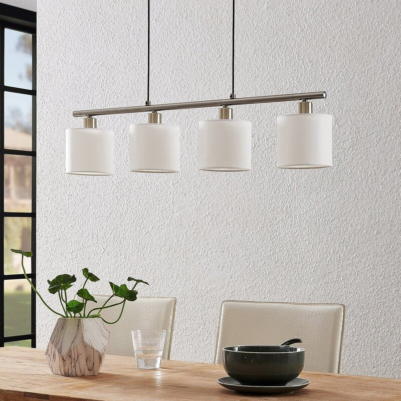 Lindby Stannis Hängeleuchte Esszimmerlampe Deckenlampe Lampe vierflammig E14843 - 4251096574920