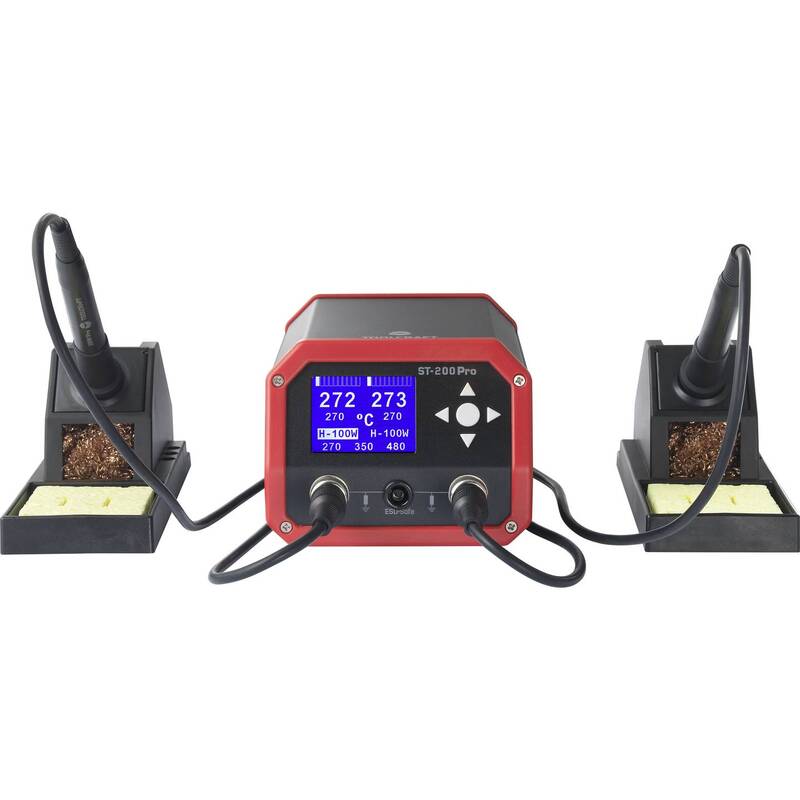 TOOLCRAFT ST-200 Pro Lötstation 230 W Löt Station Elektrogerät Elektronik - 4064161023069