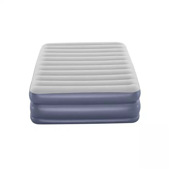 BESTWAY Luftmatratze Tritech Queen Gästebett 203x152x51cm mit Pumpe robust PVC - 6941607311899