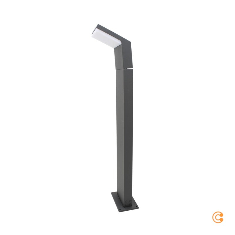 Deko Light Wegeleuchte Gartenlampe LED Außenleuchte dunkelgrau Aluminium Tucanae - 4042943171146