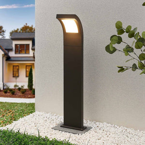 B-Ware Arcchio Wegeleuchte Advik LED Gartenlampe Pollerleuchte anthrazit 100cm IP65