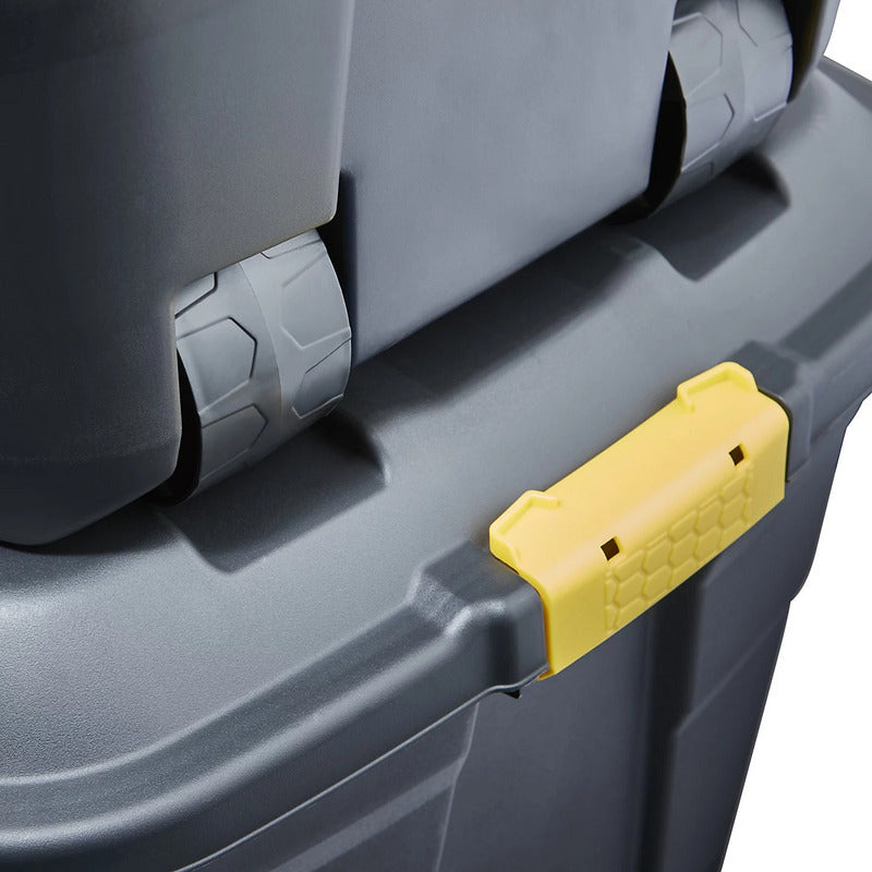 Kreher Transportbox Kissenbox Aufbewahrung XXL 145 Liter Rollen Deckel Box - 5021711047776