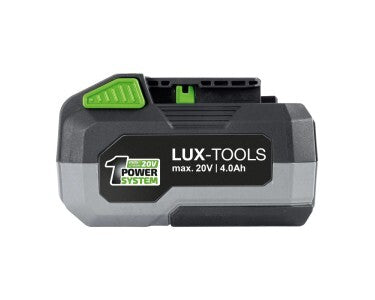 LUX-TOOLS 20 V Li-Ion Akku 4 Ah Lithium-Ionen Akku Ladegerät 2 Stunden - 4007871960521