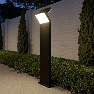 B-Ware Arcchio Gartenleuchte Havin H100 LED Außenleuchte Lampe dunkelgrau stilvoll 78cm