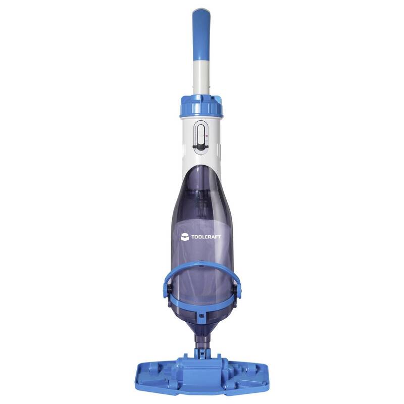 Toolcraft Pool-Sauger Schwimmbadpumpe 40W IPX8 90x29cm 135mm 2kg Pool-Reinigung - 4064161487946
