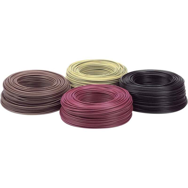 LAPP Litze Draht Kupferleitung H07V K 1x16 mm² Rot flexibel 49 METER - 2050000730689