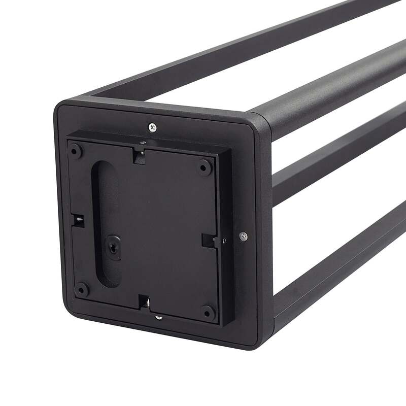 Lucande LED-Außenleuchte Thorvid 180 cm schwarz IP65 8 W 1000 lm 3000 K - 4251911787092