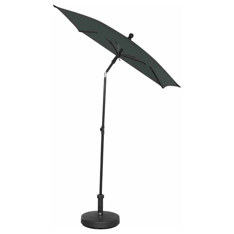 Siena Garden Gartenschirm Mittelstockschirm grau knickbar UPF 50+ 210x140cm - 4055938415743