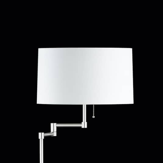 Hufnagel Loop Stehleuchte Stehlampe Lampe Leuchte weiß silber SIEHE TEXT/FOTO - 4011868908274