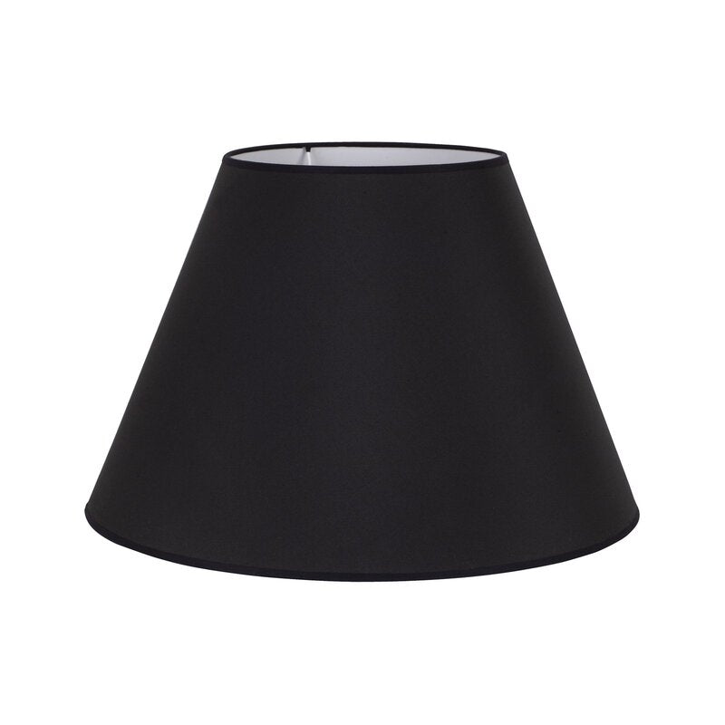 Euluna Lampenschirm Sofia Leuchtenschirm Dekoschirm Deko Höhe 31 cm schwarz/weiß - 5903689185745