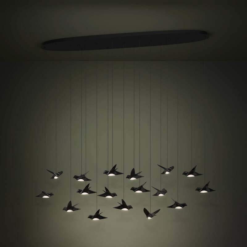Eglo Hängelampe Pendelleuchte Stars Of Light LED Paratebueno Schwarz Stahl - 9008606270651