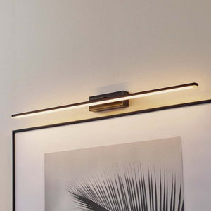 B-Ware Euluna Wandleuchte Wandlampe LED Leuchte Lampe Miroir schwarz 80 cm universalwei