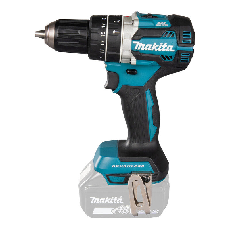 Makita Akku-Schlagbohrschrauber DHP484Z Bohrschrauber 18V 54Nm schwarz kompakt - 0088381826105