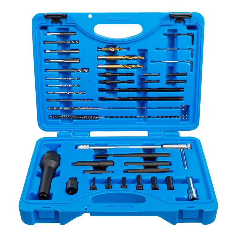 BGS technic Glühkerzen-Werkzeug Gewinde-Reparatur M8 M10 41-teilig Set KFZ - 4026947095653