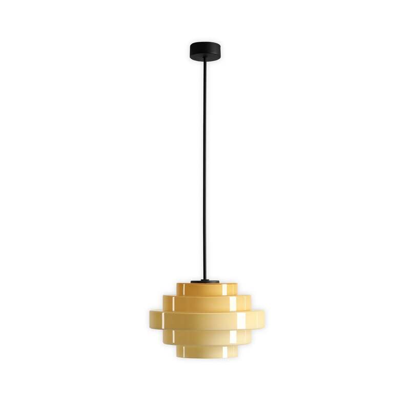 Aldex Hängeleuchte Pendelleuchte Filo LED Lampe dimmbar gelb Ø28cm 1x15W - 5904798660253