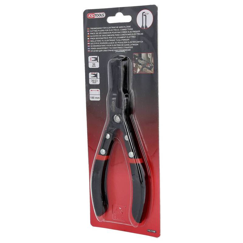 KS Tools Trennzange Zange elektrische Anschlüsse Steckverbinder 115.1108 - 4042146964620