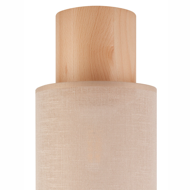 Envostar Asolita Deckenleuchte Stoffschirm beige Deckenlampe Lampe Leuchte Spot - 4251911780895