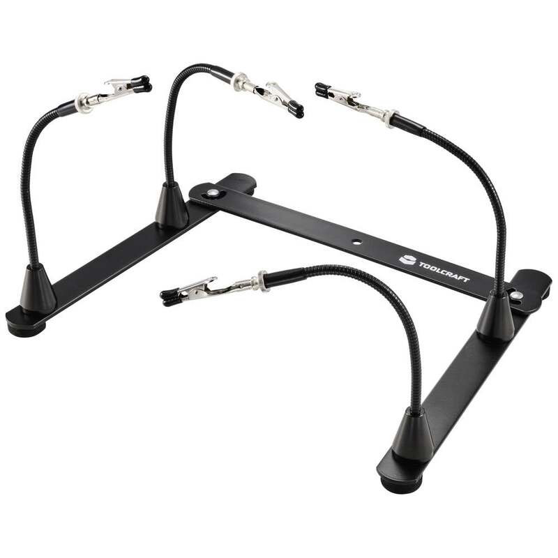 TOOLCRAFT AT-400 Dritte Hand 270x235x365 mm Löttechnik Löt-Zubehör Lötwerkzeug - 4064161312149