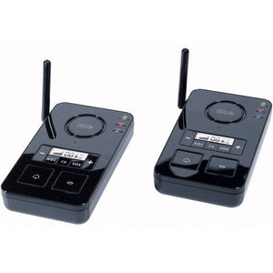 B-Ware m-e Funk-Sprechanlage FS 2.1 Gegensprechanlage Funk 446 MHz 2000 m Set schwarz