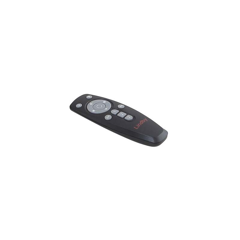 Lindby Deckenventilator Lomana LED Ventilator dimmbar schwarz CCT für Räume 15m² - 4251911780086