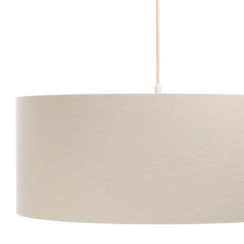 Maco Design Hängelampe Boho creme beige Leinen Jute Ø50cm H20cm SIEHE TEXT/FOTO - 5906742015140