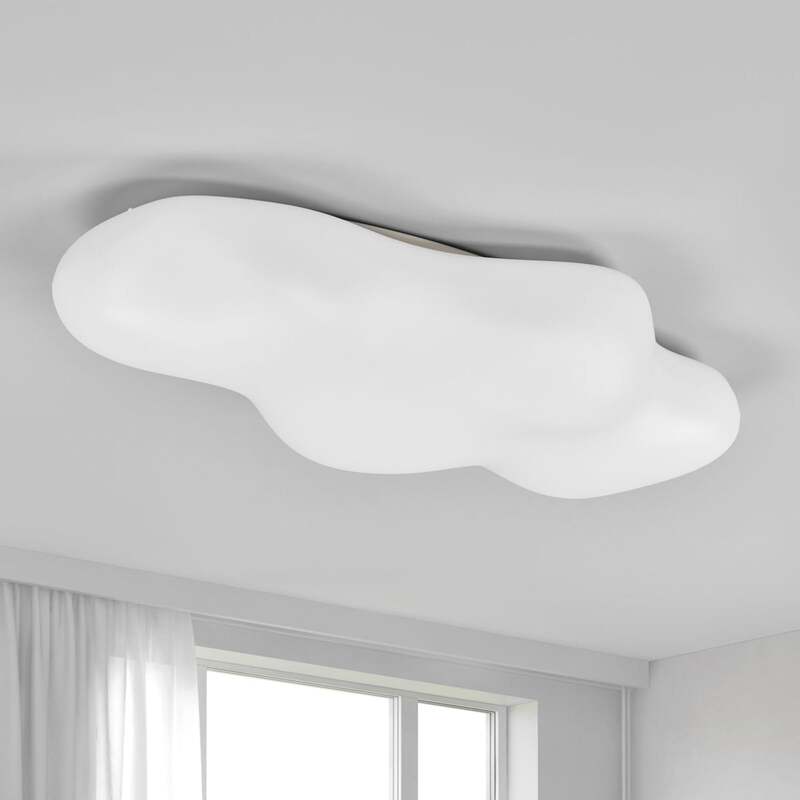 Mantra Iluminación Deckenleuchte Eos Wolkenform LED Lampe Leuchte weiß 90cm - 8435153218811