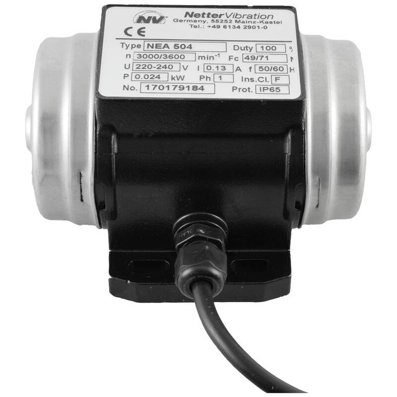 Netter Vibration Elektro-Vibrator NEA 504 230V 3000U/min 49N 0.024kW effizient - 4016138380668