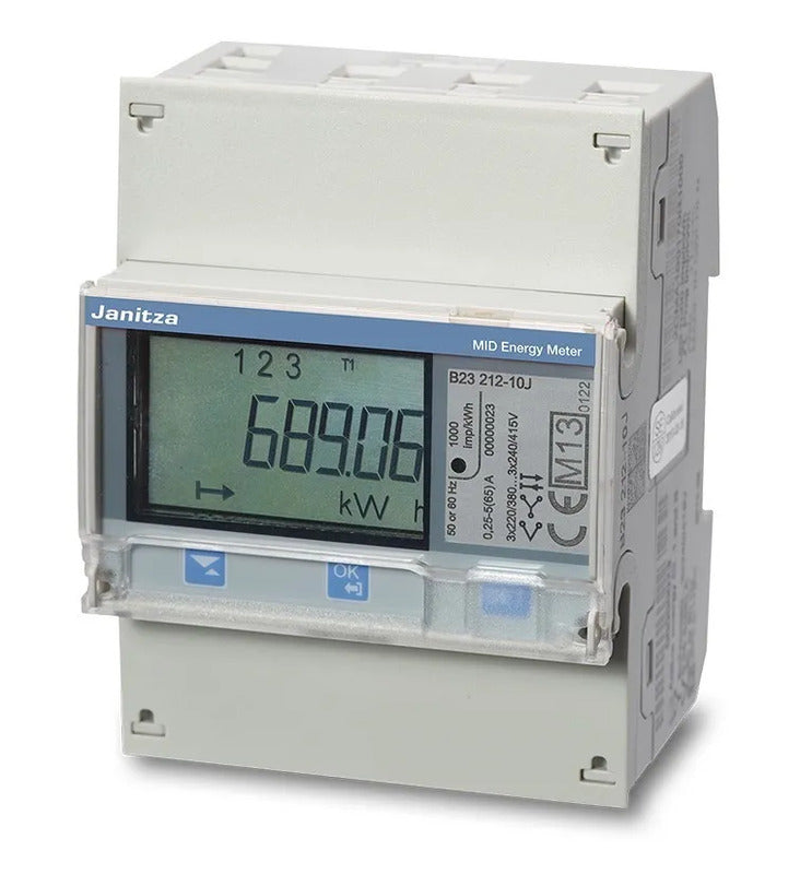 Janitza, Misuratore Energia, B24 313-10J Trasformatore Di Misura, Trifase, 1/5 a - 4251861102938