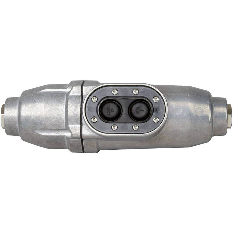 Kopp Personenschutzstecker Zwischenstecker Schutzstecker Aluminium PRCD IP66 - 4008224425742