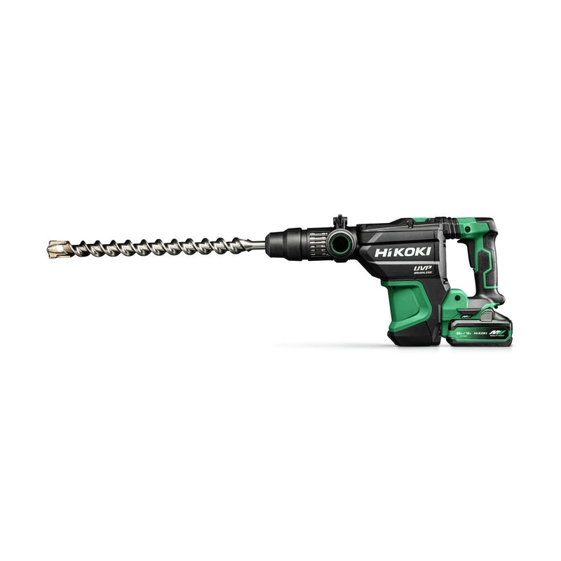 HiKOKI Akku-Bohr- und Meißelhammer DH3640DA 36V SDS-max 9J Koffer 2 Akkus Lader - 4966376407996