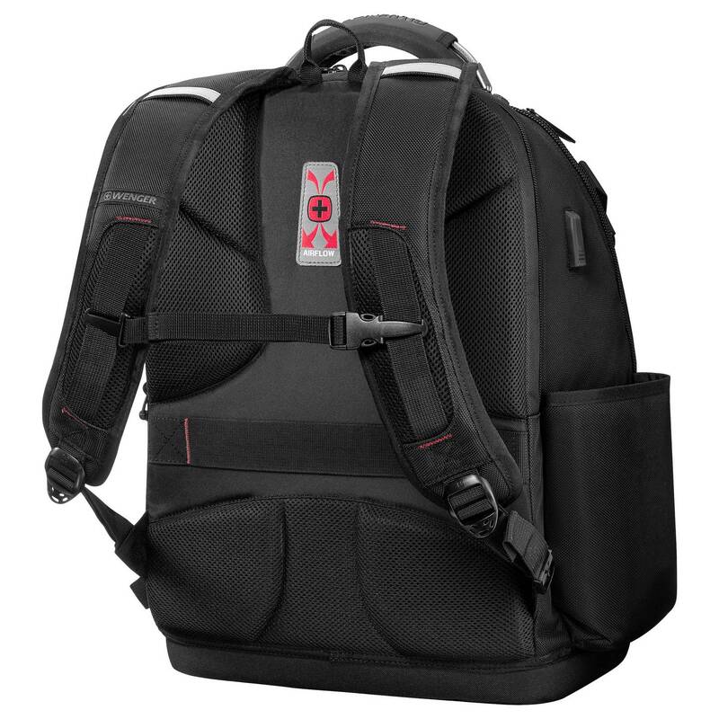 Wenger Notebook Rucksack Tool Backpack Pro Schwarz 43,2cm 17 Zoll Laptop - 7611160315724