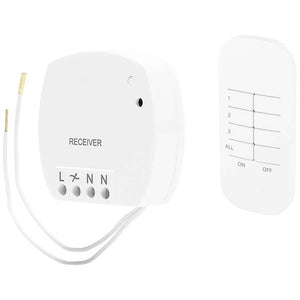 2x B-Ware Smartwares SH4-99560 FSK 433 MHz Funk-Schalter mit Fernbedienung 2 STÜCK