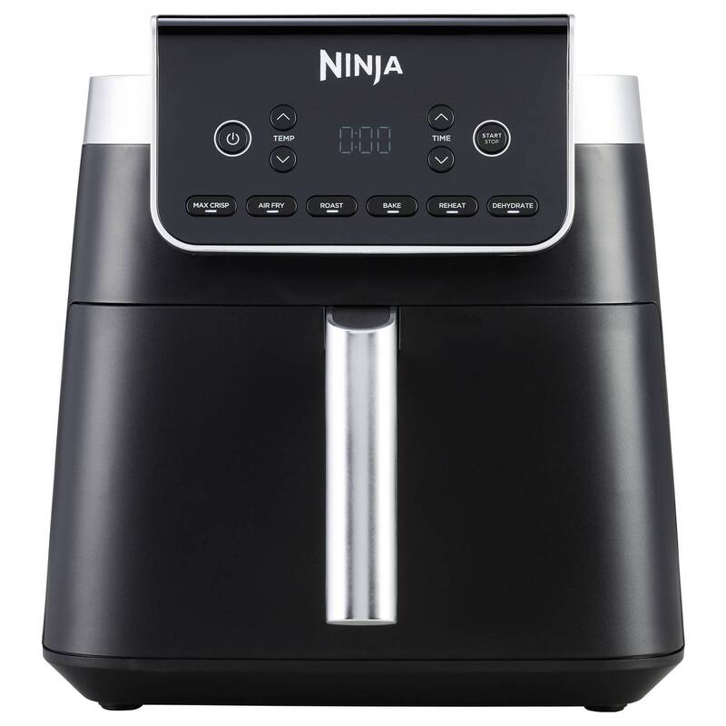 Ninja AF180EU Heißluft-Fritteuse 6,2 l 2000 W 240 °C Schwarz Silber - 0622356278782