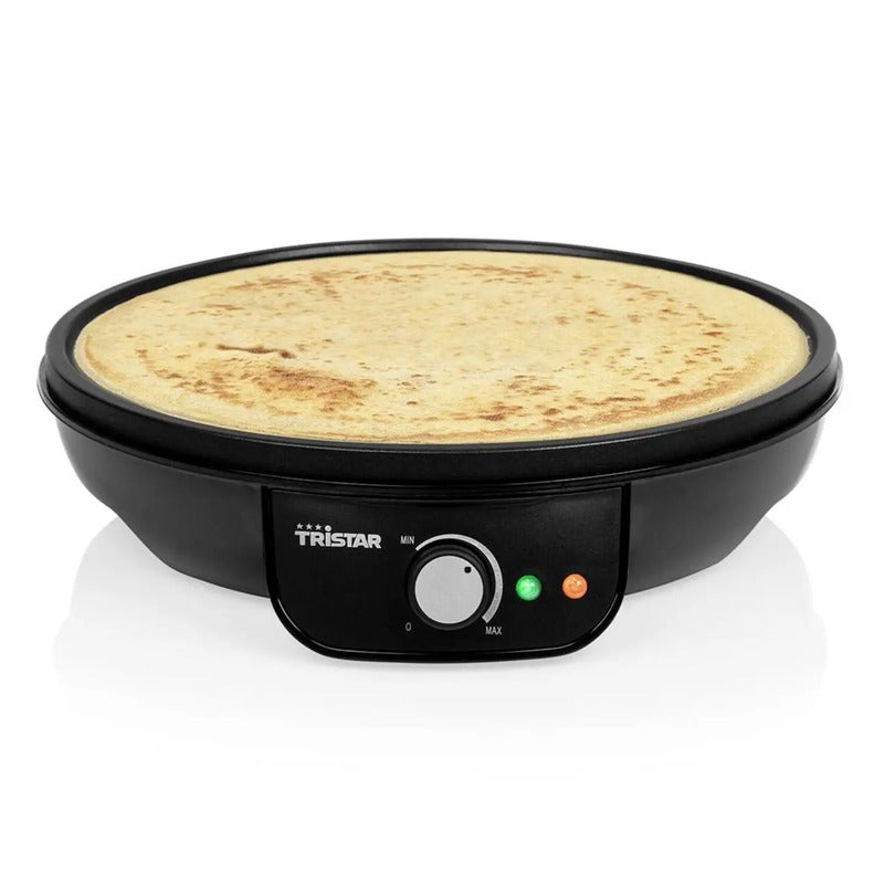 Tristar Crêpes Maker Antihaftbeschichtung 1000W Schwarz Tischgerät Spatel - 8713016083487
