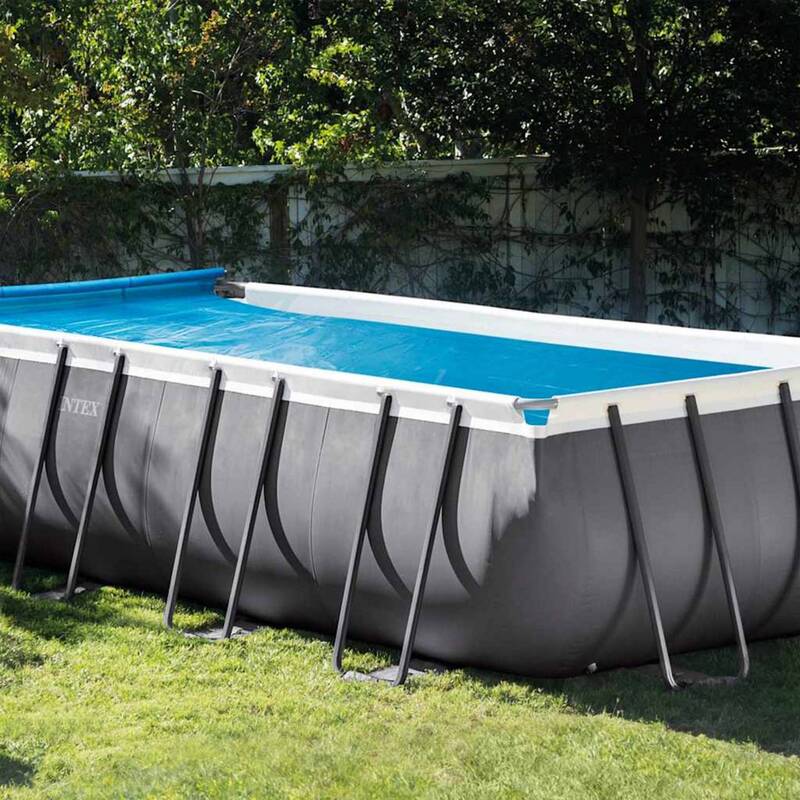 Intex Solar Reel W/ Lock Accessory for 9ft-16ft Rectangle Frame Swimming Pool - 6941057408699