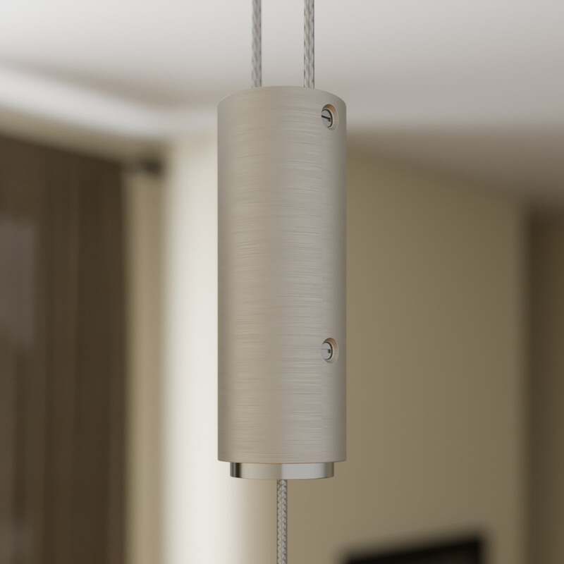 quitani Pendelleuchte Hängeleuchte Nora LED Lampe dimmbar Eiche natur 118cm - 4251096531824