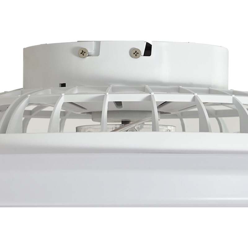 Lindby LED-Deckenventilator Vedin DC 49 cm dimmbar Fernbedienung weiß - 4255830901874
