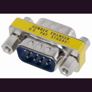 B-Ware Harting Gender Changer Adapter D Sub 9 polig Stift Stift Typ 39 50 904 0032