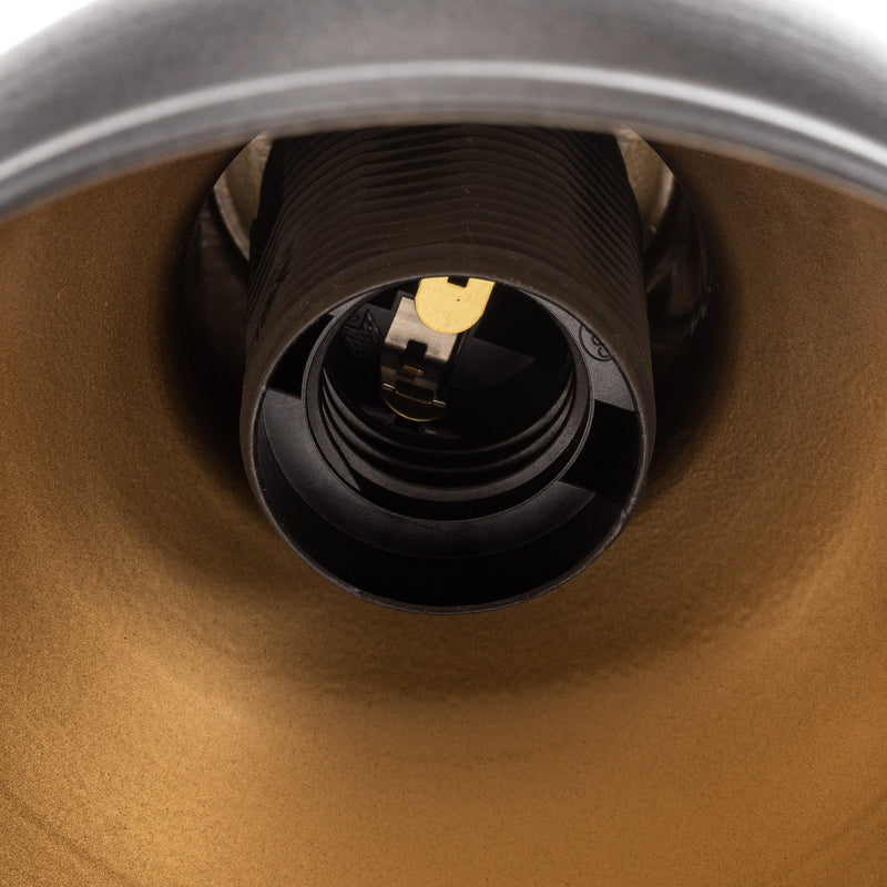 Euluna Hängeleuchte Trial LED Pendelleuchte dimmbar schwarz gold 3-flammig 60cm - 5907554418235