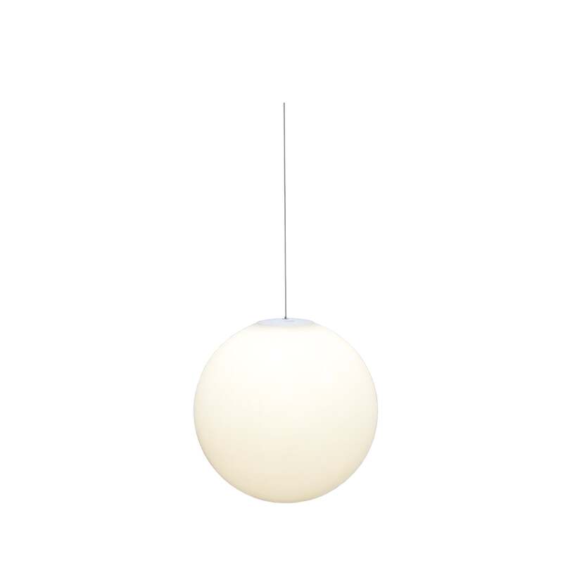 Newgarden Außenleuchte Garten Pianeta LED dimmbar weiß Ø45cm IP54 Akku USB CCT - 8435578506722