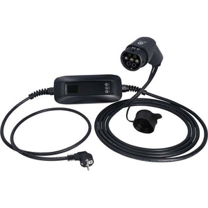 B-Ware KS Tools Ladestation Ladegerät mobile Ladestation Typ 2 Mode 2 schwarz 5.3 Meter