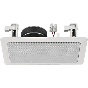 B-Ware Monacor Einbaulautsprecher Lautsprecher SPE-15 50W Audio Box weiß 1 Stück Musik