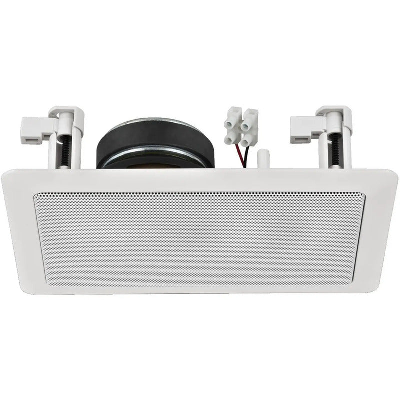 Monacor Einbaulautsprecher Lautsprecher SPE-15 50W Audio Box weiß 1 Stück Musik - 4007754232677